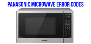 Panasonic microwave error codes