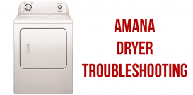 Amana dryer troubleshooting