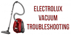 Electrolux vacuum troubleshooting