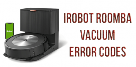 IRobot Roomba vacuum error codes