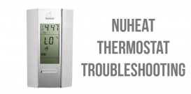Nuheat thermostat troubleshooting