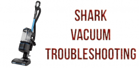 Shark vacuum troubleshooting