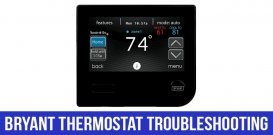 Bryant thermostat troubleshooting
