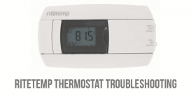 Ritetemp thermostat troubleshooting