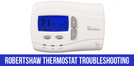 Robertshaw thermostat troubleshooting