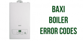 Baxi boiler error codes