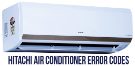Hitachi air conditioner error codes