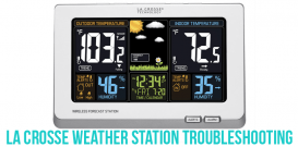 La Crosse weather station troubleshooting