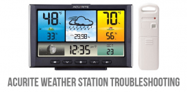 AcuRite weather station troubleshooting