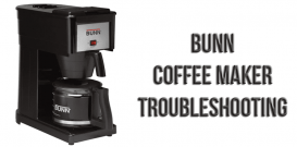 Bunn coffee maker troubleshooting