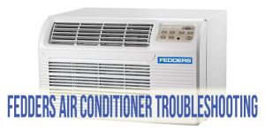 Fedders air conditioner troubleshooting
