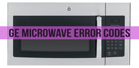 GE microwave error codes