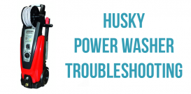 Husky power washer troubleshooting