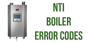 NTI boiler error codes
