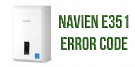 Navien e351 error code