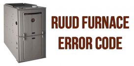 Ruud Furnace Error Code