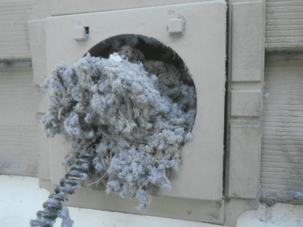 Damaged or clogged vent dryers