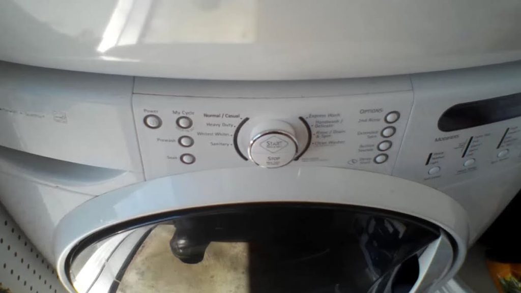 Kenmore washing machine won't start