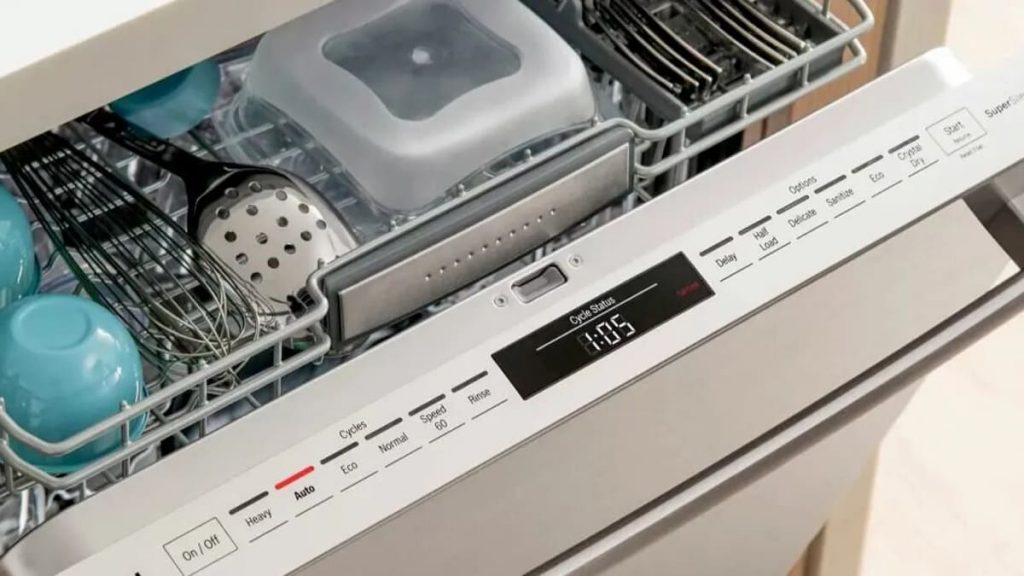 Reset error code E15 in a Bosch dishwasher