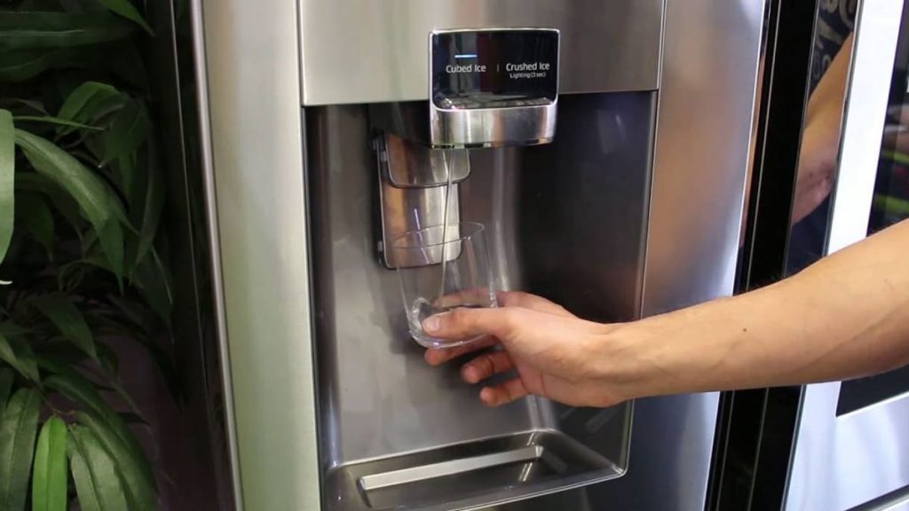 Samsung refrigerator dispenser and ice maker
