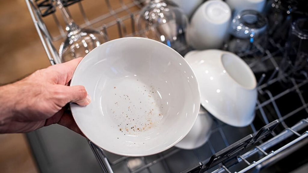 Whirlpool dishwasher leaves the dishes dirty