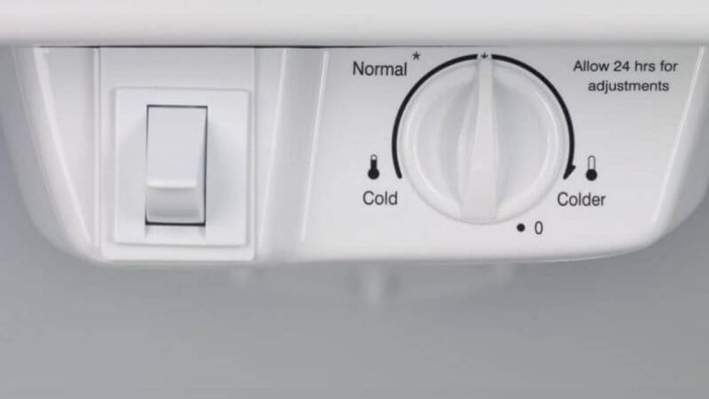 Incorrect temperature control settings