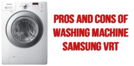Pros and cons of washing machine Samsung VRT