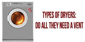 Types of dryers: do all they need a vent