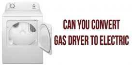 Can you convert gas dryer to electric