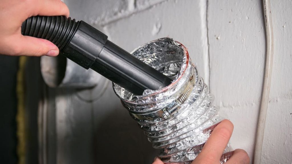 Clogged vent line or dryer hose