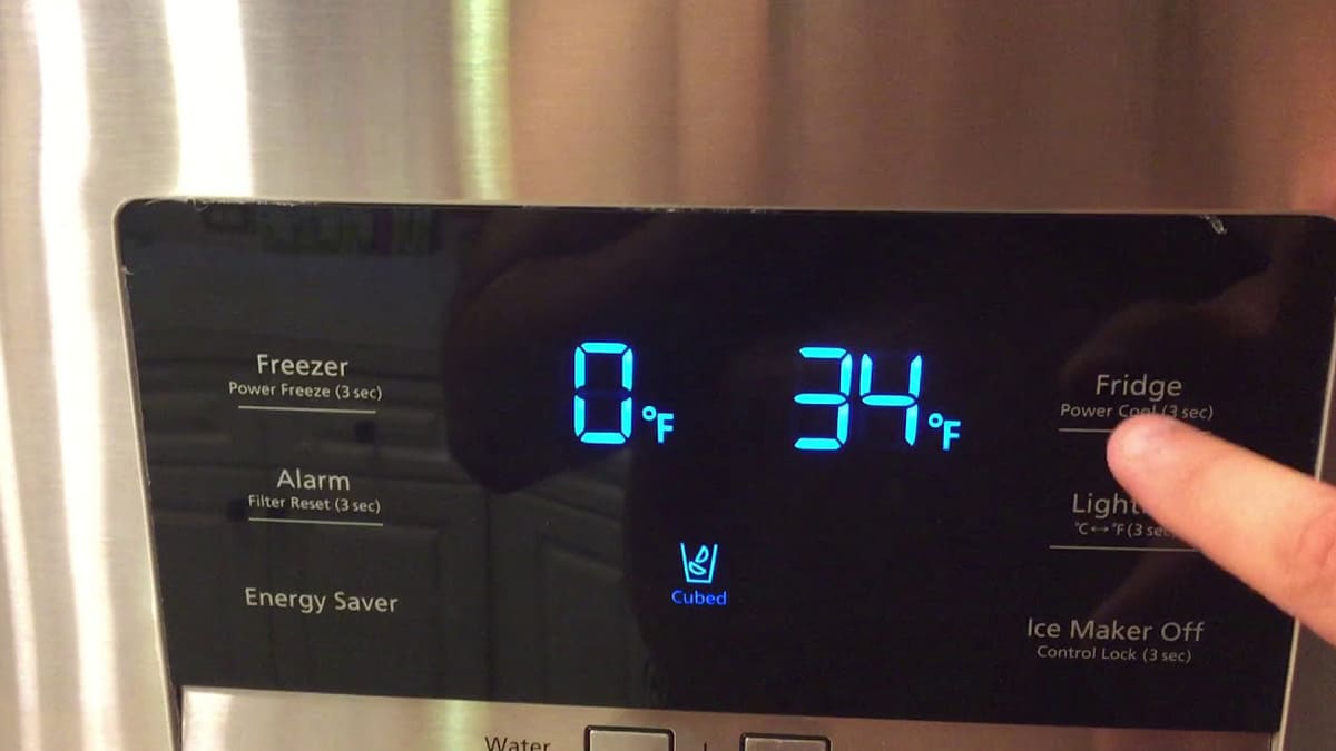 How to do resetting Samsung refrigerator after power outage