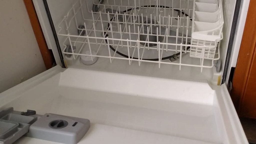 Filling the Frigidaire Dishwasher with Water