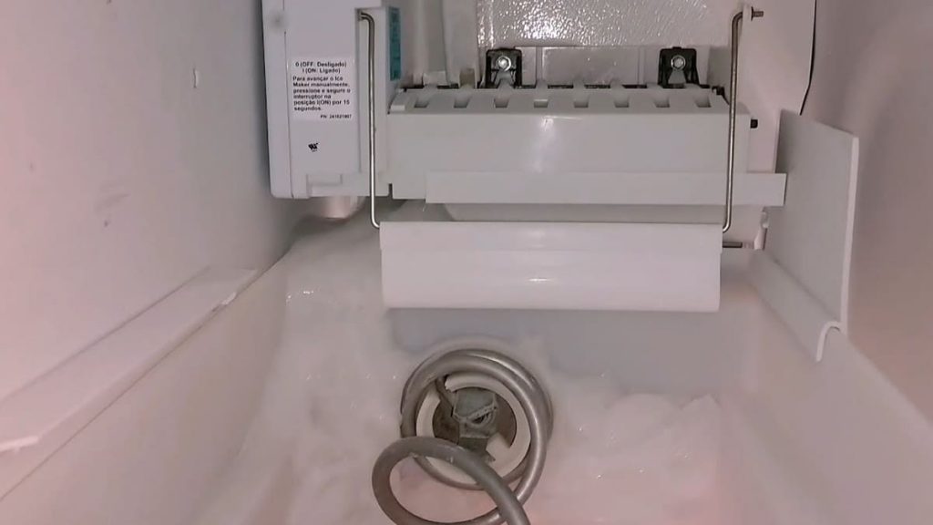 Frigidaire ice machine leaking