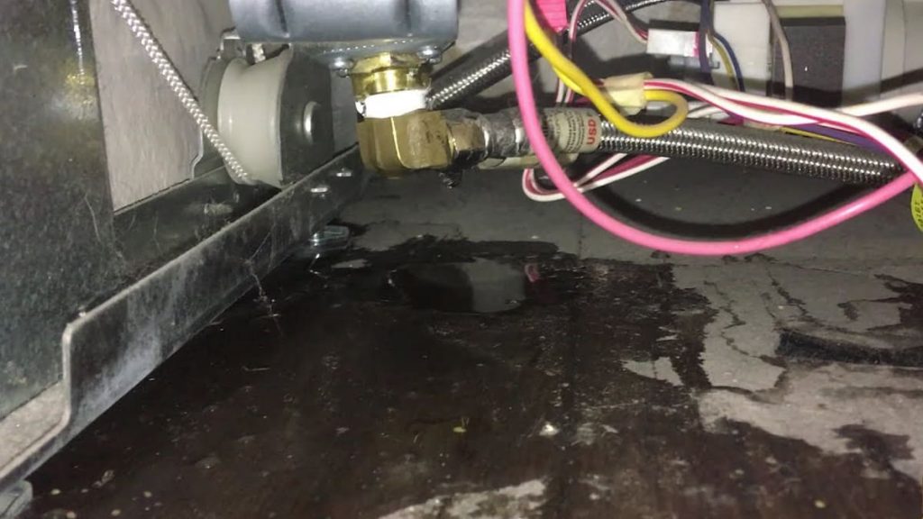 GE dishwasher leaking