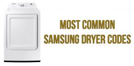 Most common Samsung dryer codes