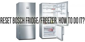 Reset Bosch fridge/freezer. How to do it?