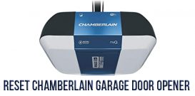 Reset Chamberlain garage door opener
