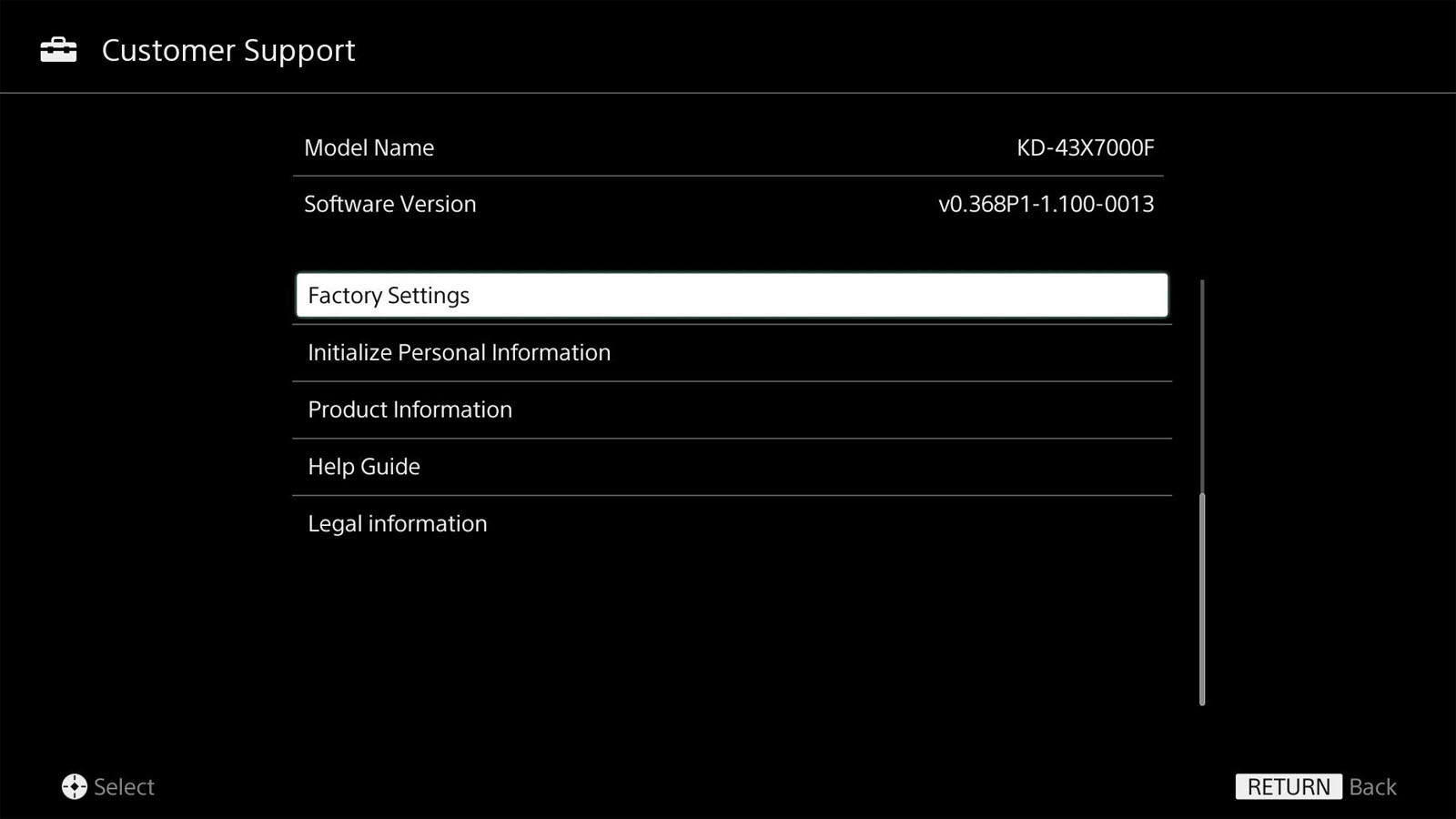 The Sound Not Working On The Sony TV