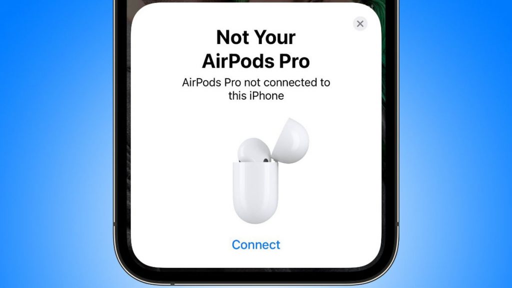 losing your AirPods
