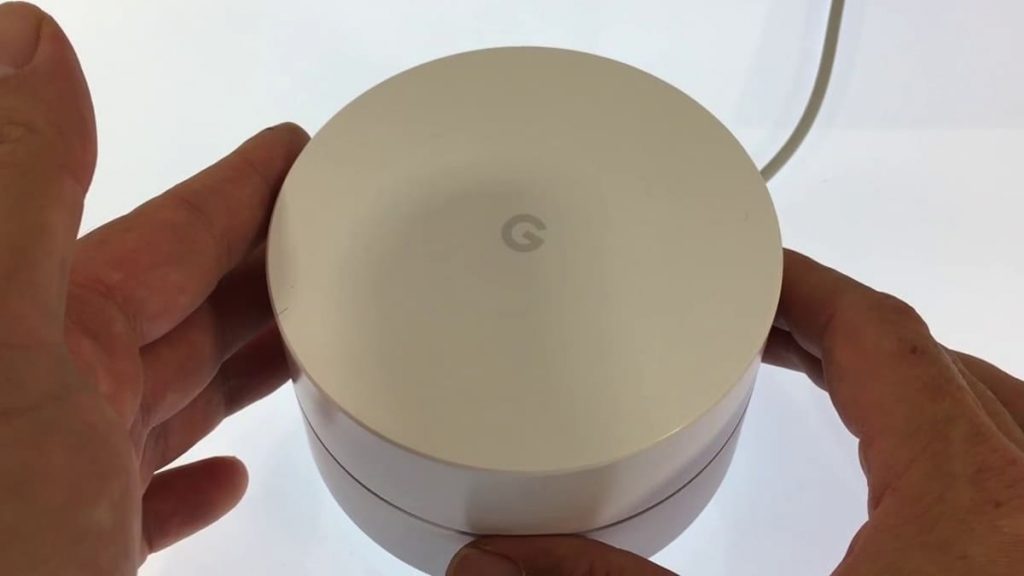 Google WiFi router no reset button