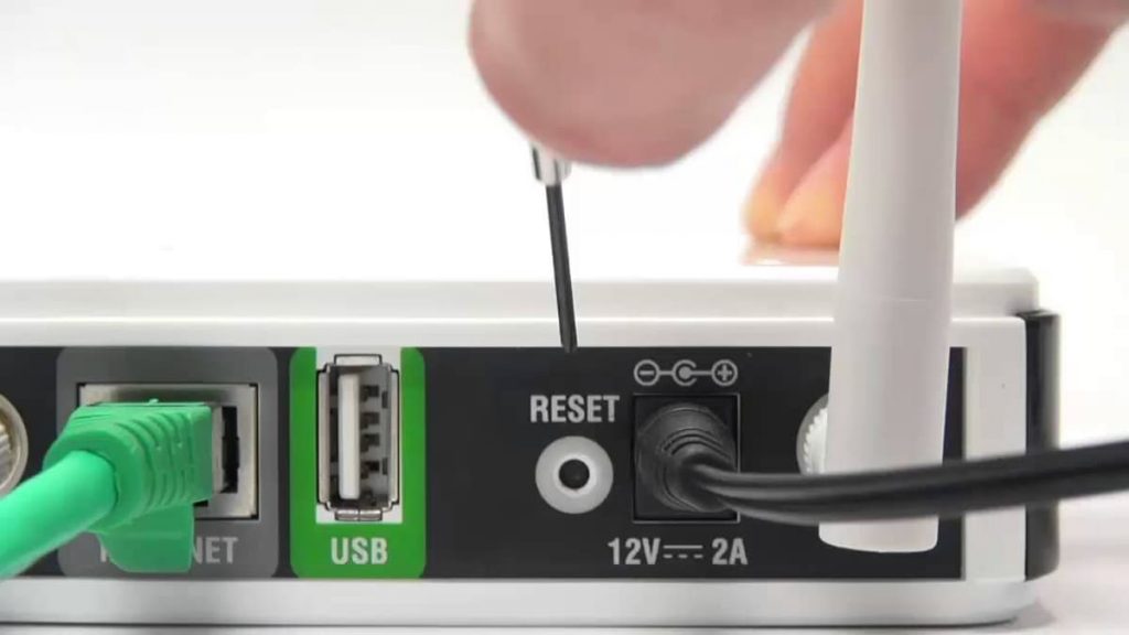 Reset your Wi-Fi router