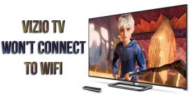 Vizio TV won't connect to WiFi