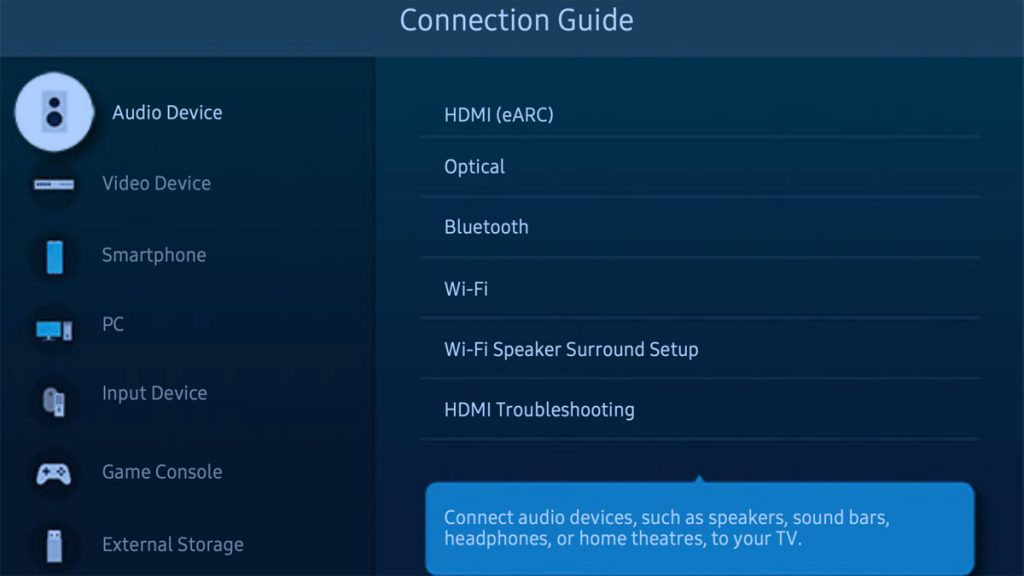 Bluetooth on SMART TV