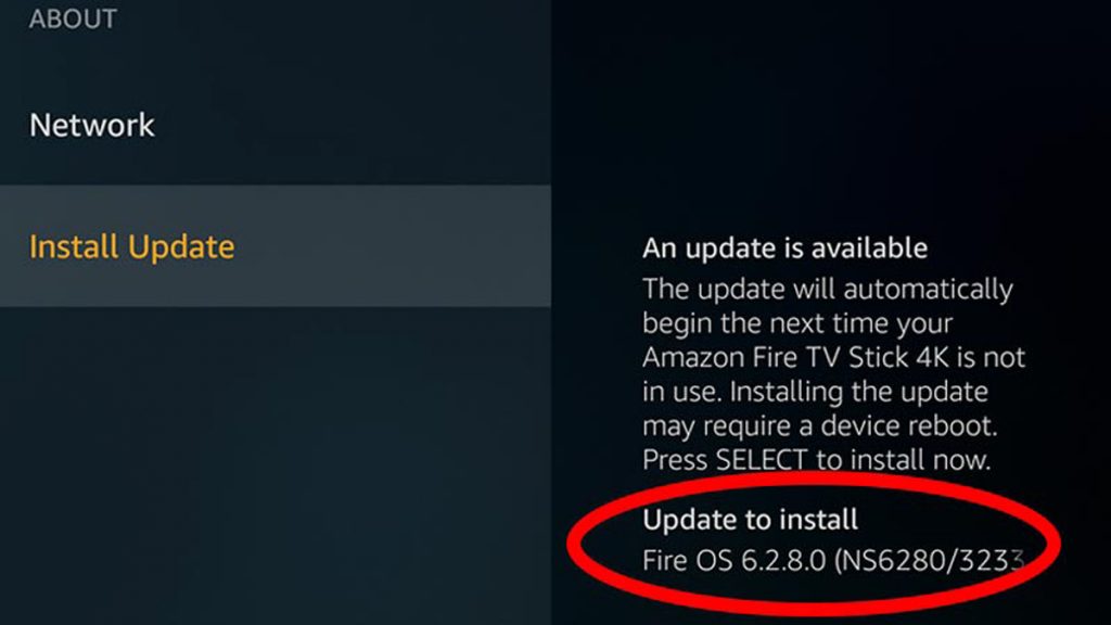 Update Firestick OS