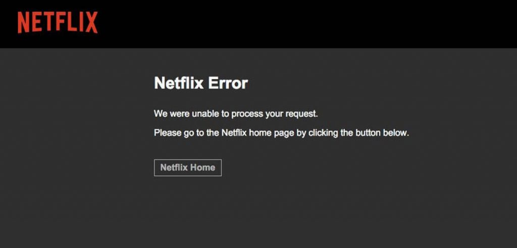Difficulties with Netflix